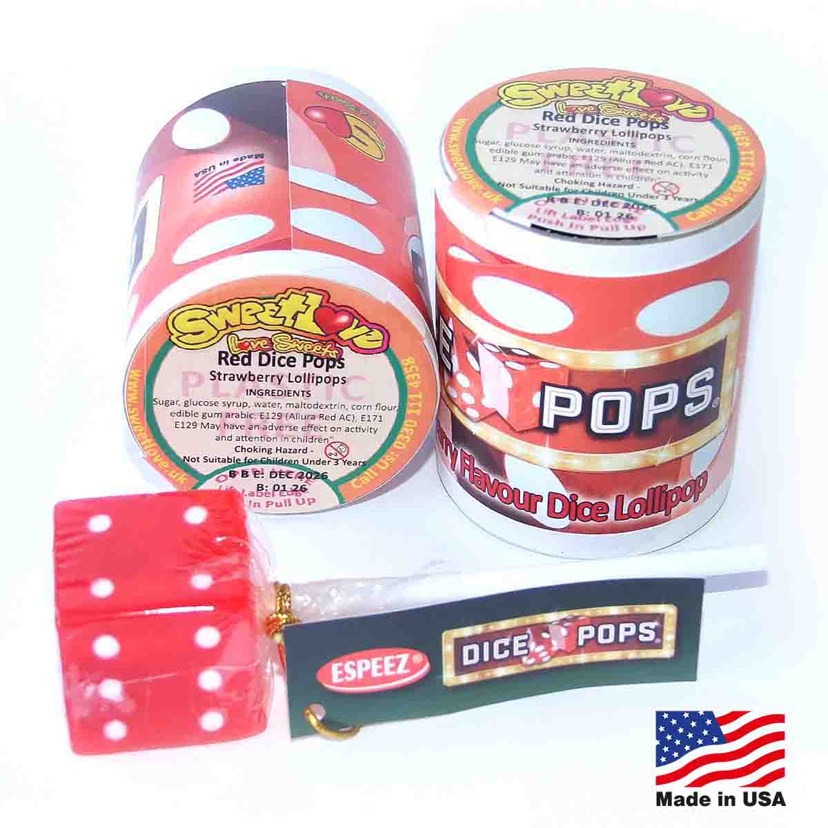 Dice Pops.